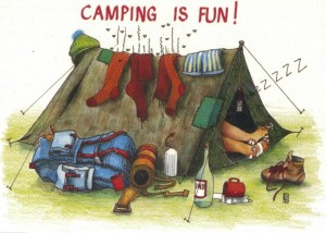 Camping-animatie